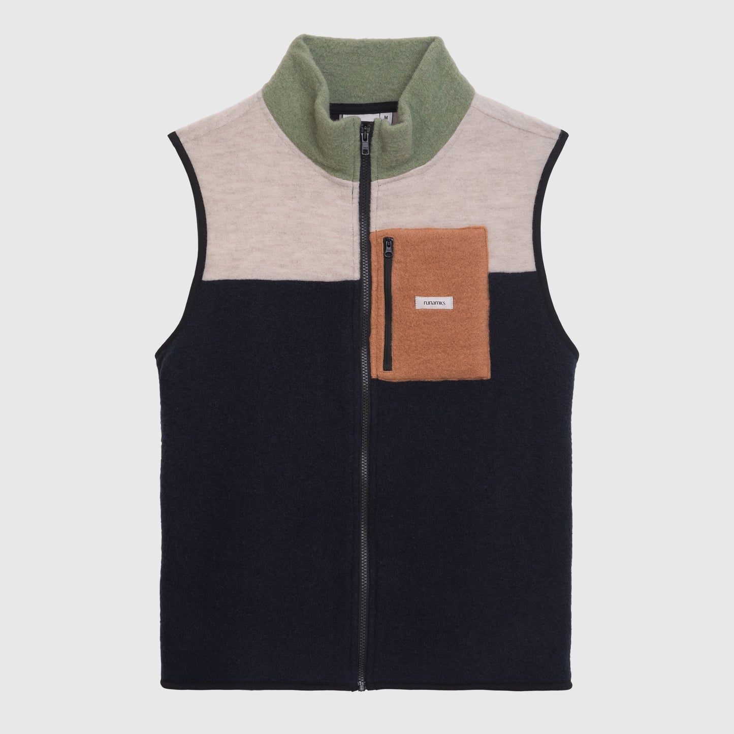 NEU | Merino Wollfleece Weste, unisex, multi-color