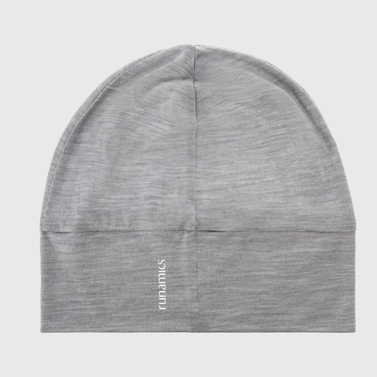 Merino Beanie unisex - hellgrau