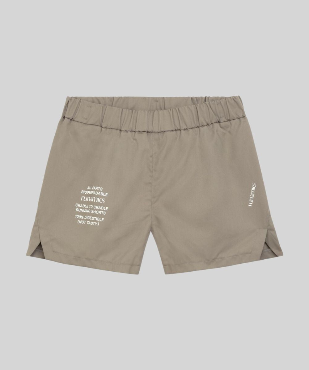 HH Half C2C Running Shorts Damen, olivgrün