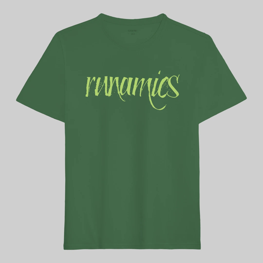 Calligraphy T-Shirt, regenerative Baumwolle, unisex