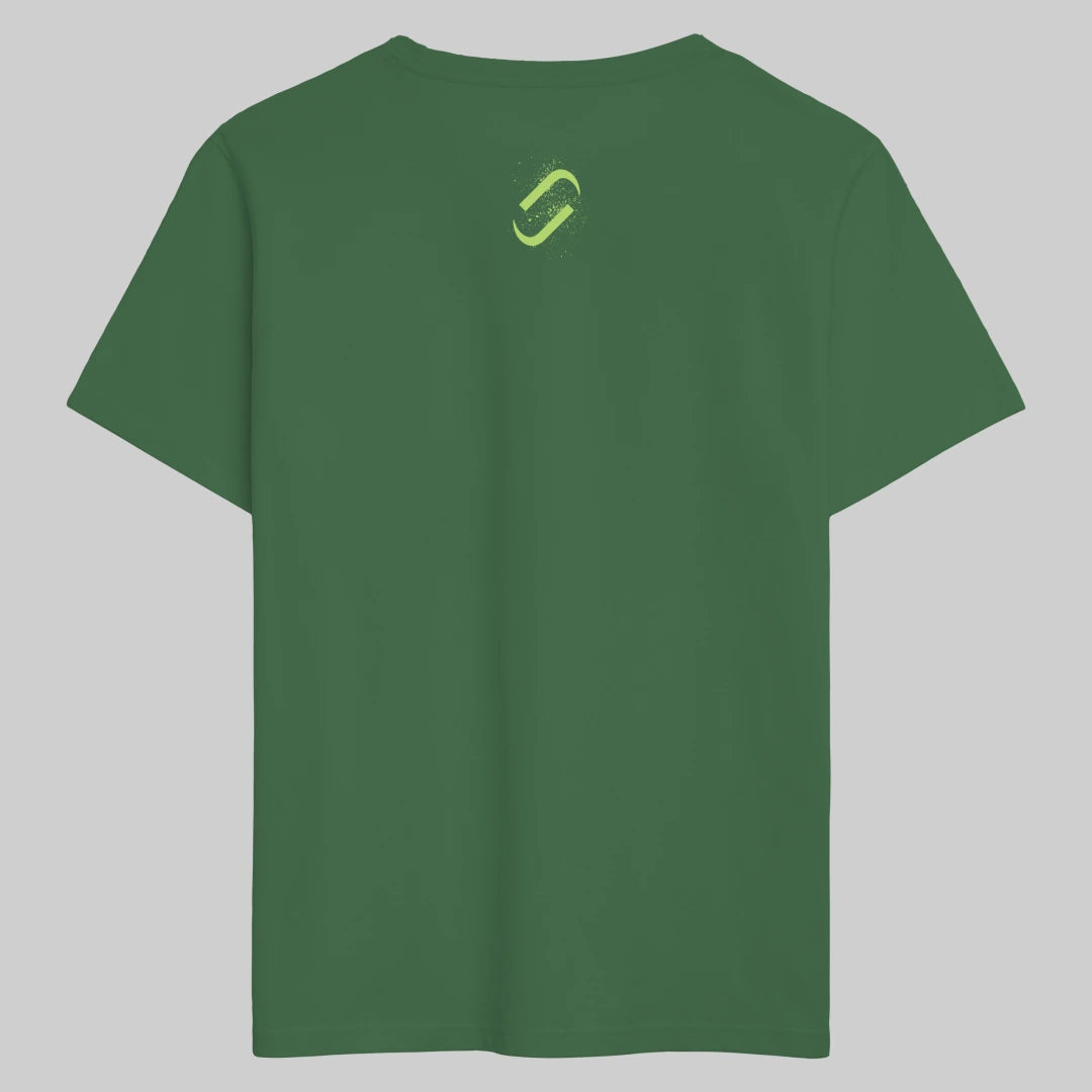 Calligraphy T-Shirt, regenerative Baumwolle, unisex