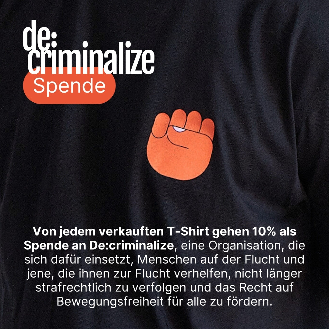 Anti Racism Runners Collective, T-Shirt, unisex, regenerative Baumwolle