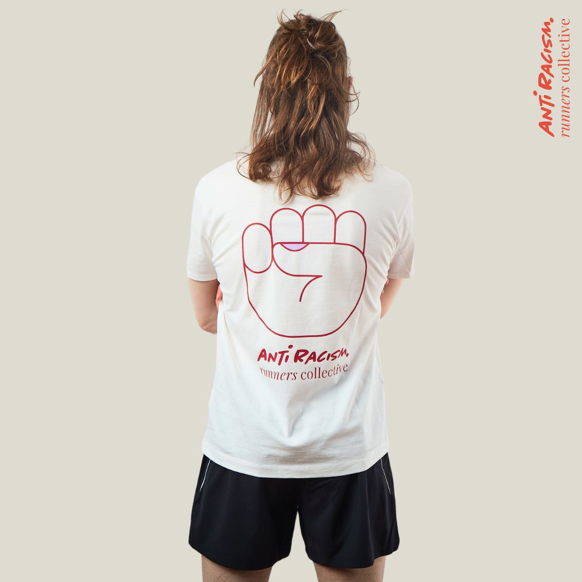 Anti Racism Runners Collective, T-Shirt, unisex, regenerative Baumwolle