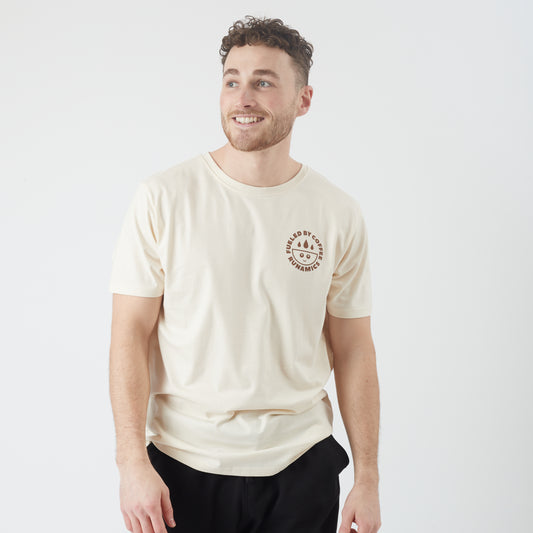 Never Tired T-Shirt, Biobaumwolle, unisex, undyed
