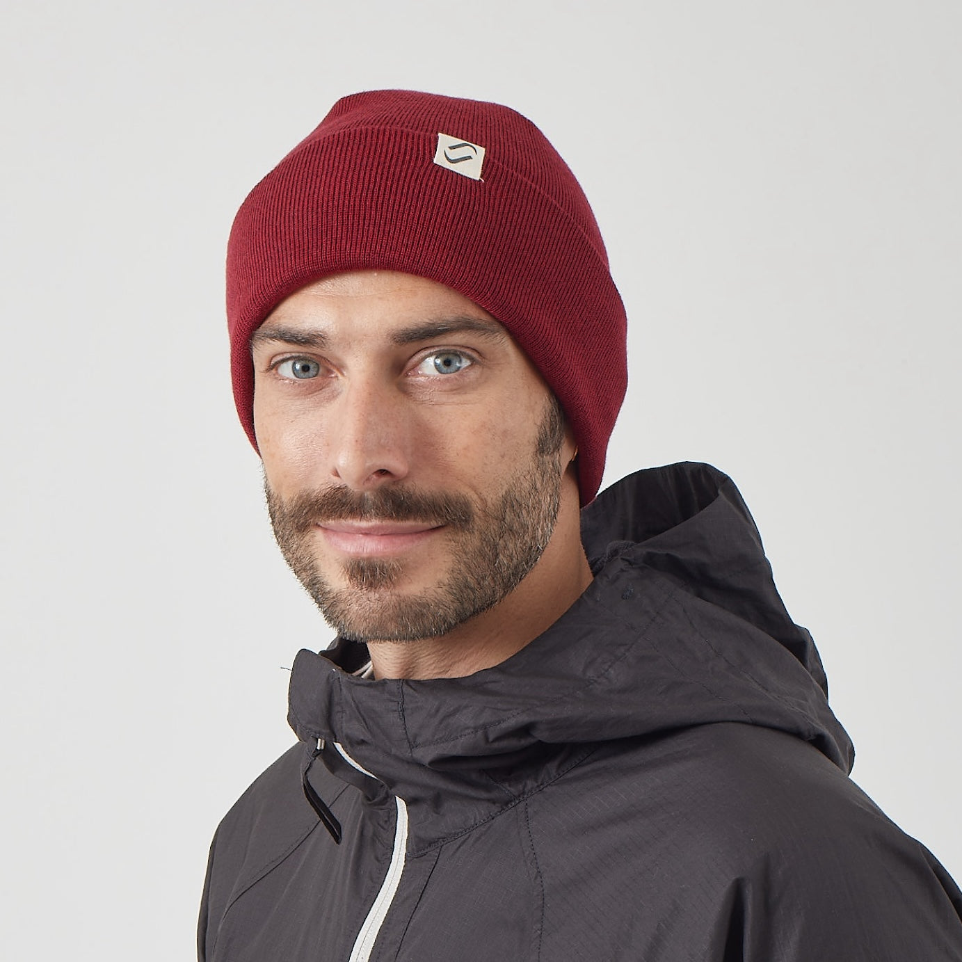 Pure Merino Beanie, Strickmütze, verschiedene Farben