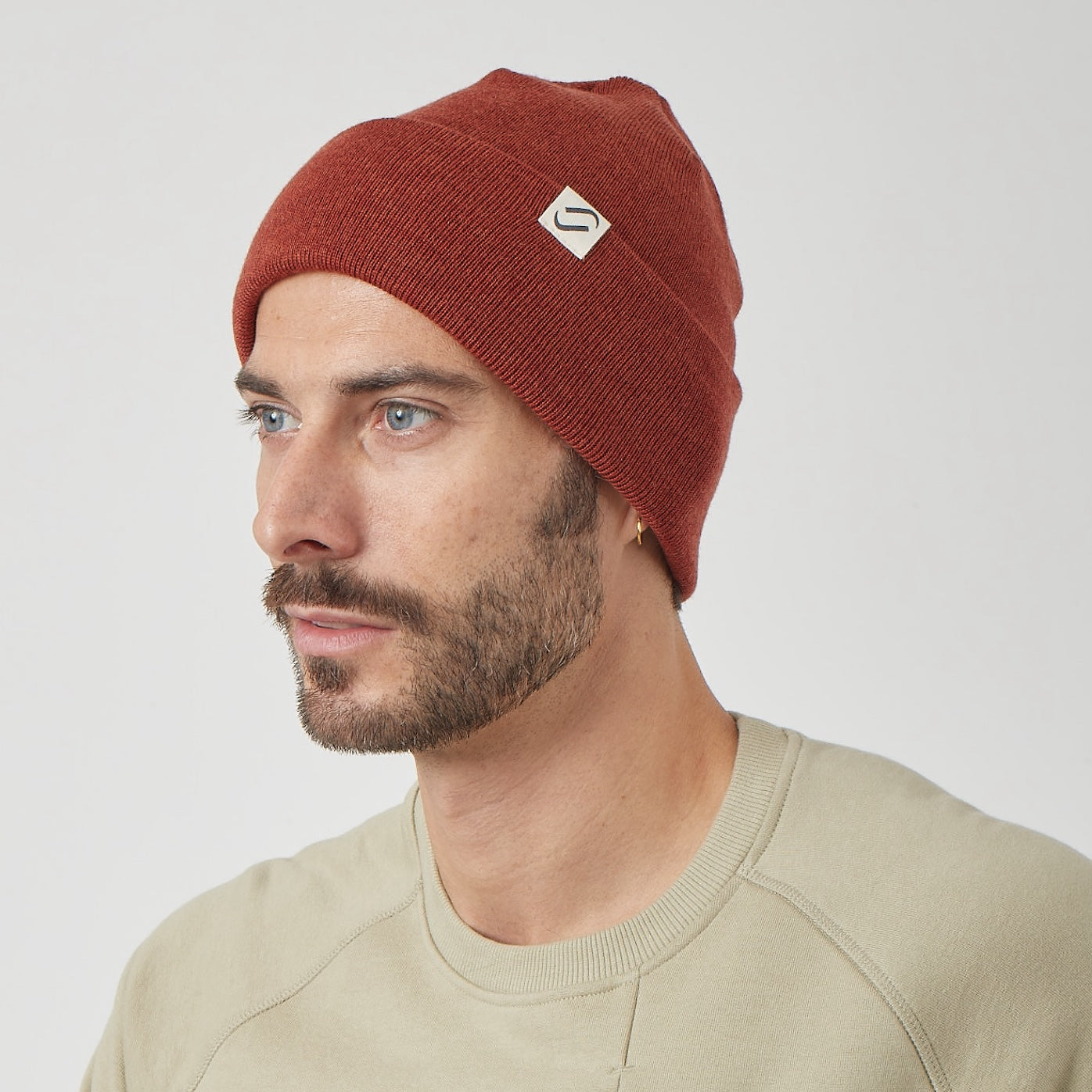 Pure Merino Beanie, Strickmütze, verschiedene Farben