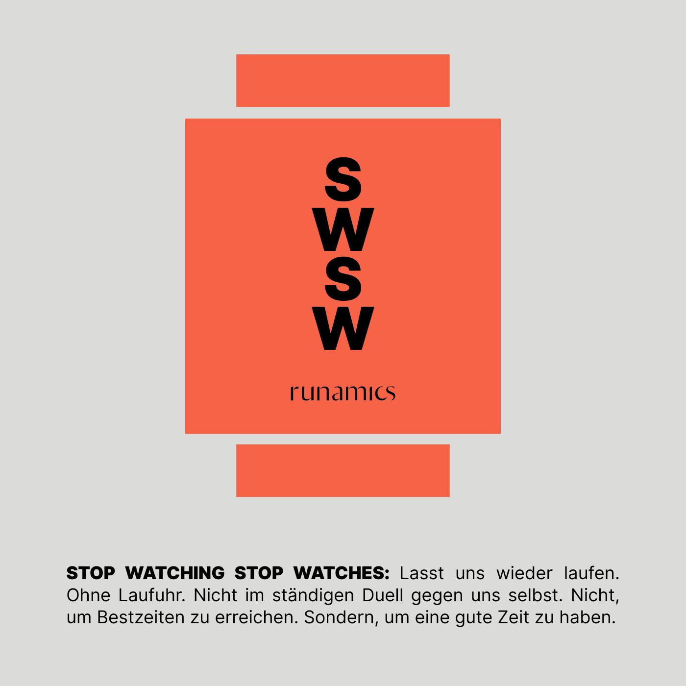 Stop Watching Stop Watches - Longsleeve, Biobaumwolle, unisex