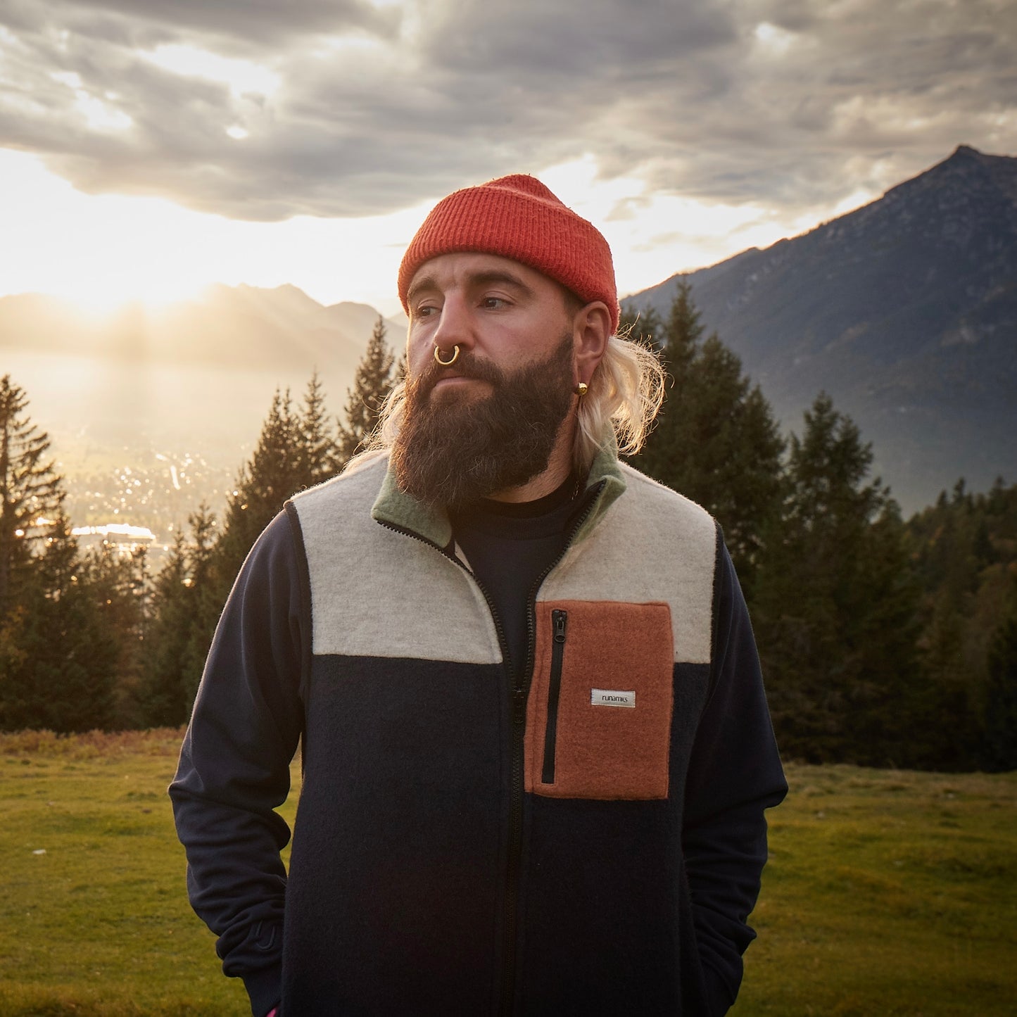 NEU | Merino Wollfleece Weste, unisex, multi-color