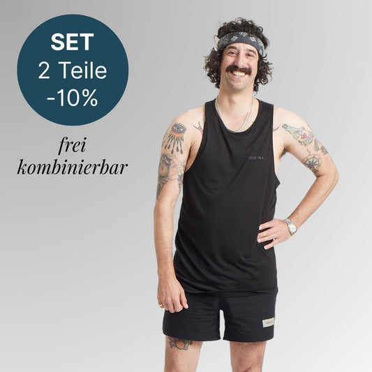 2-teiliges Running Set Herren, freie Auswahl (-10% Rabatt)