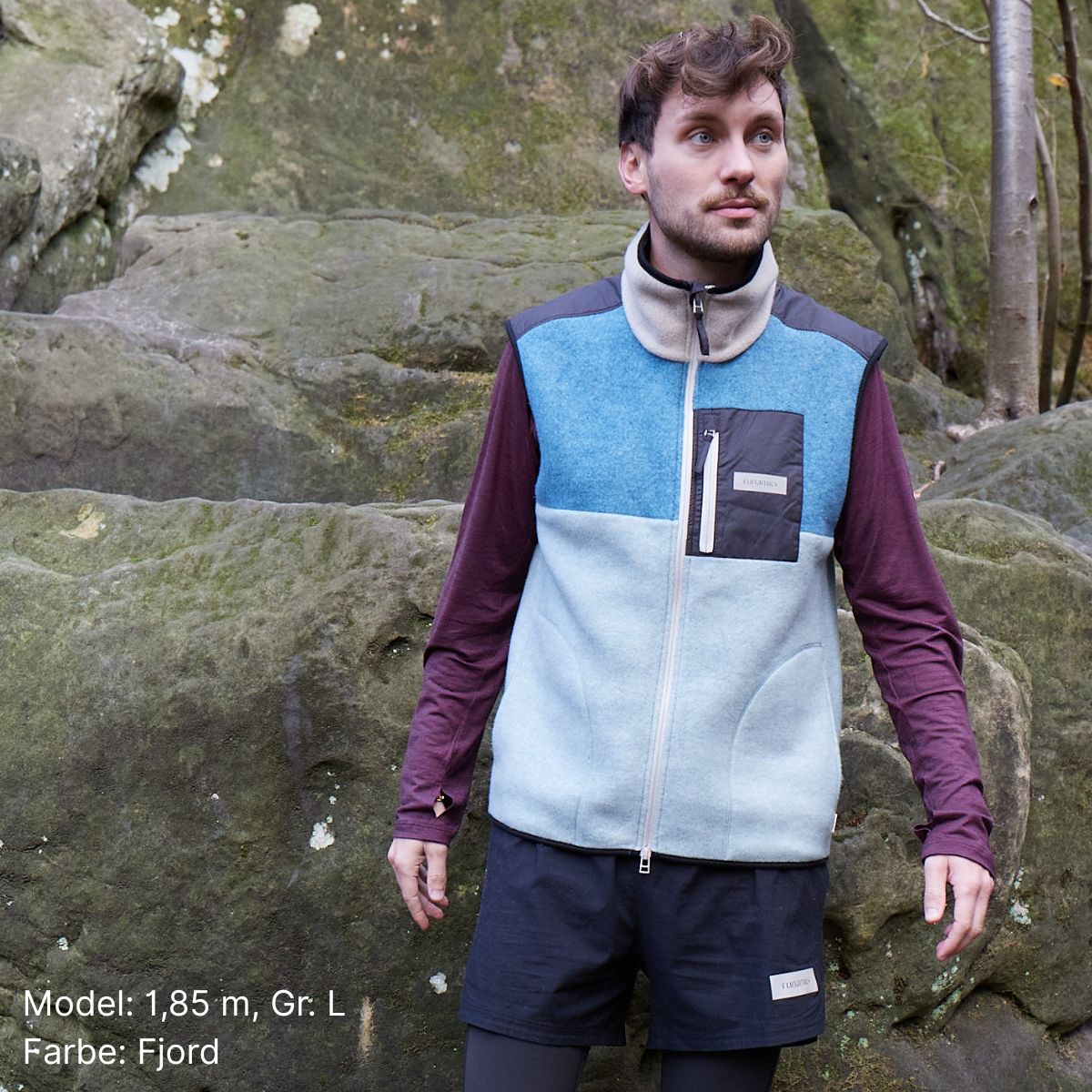 TheNova Merino Fleece Weste, verschiedene Farben, unisex