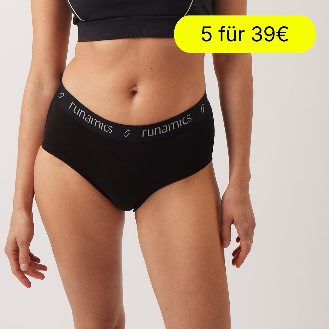 Fair Underwear - Slip schwarz (Hipster Panty)