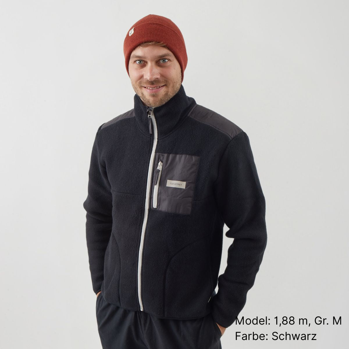 TheNova Merino Fleece Jacke, verschiedene Farben, unisex