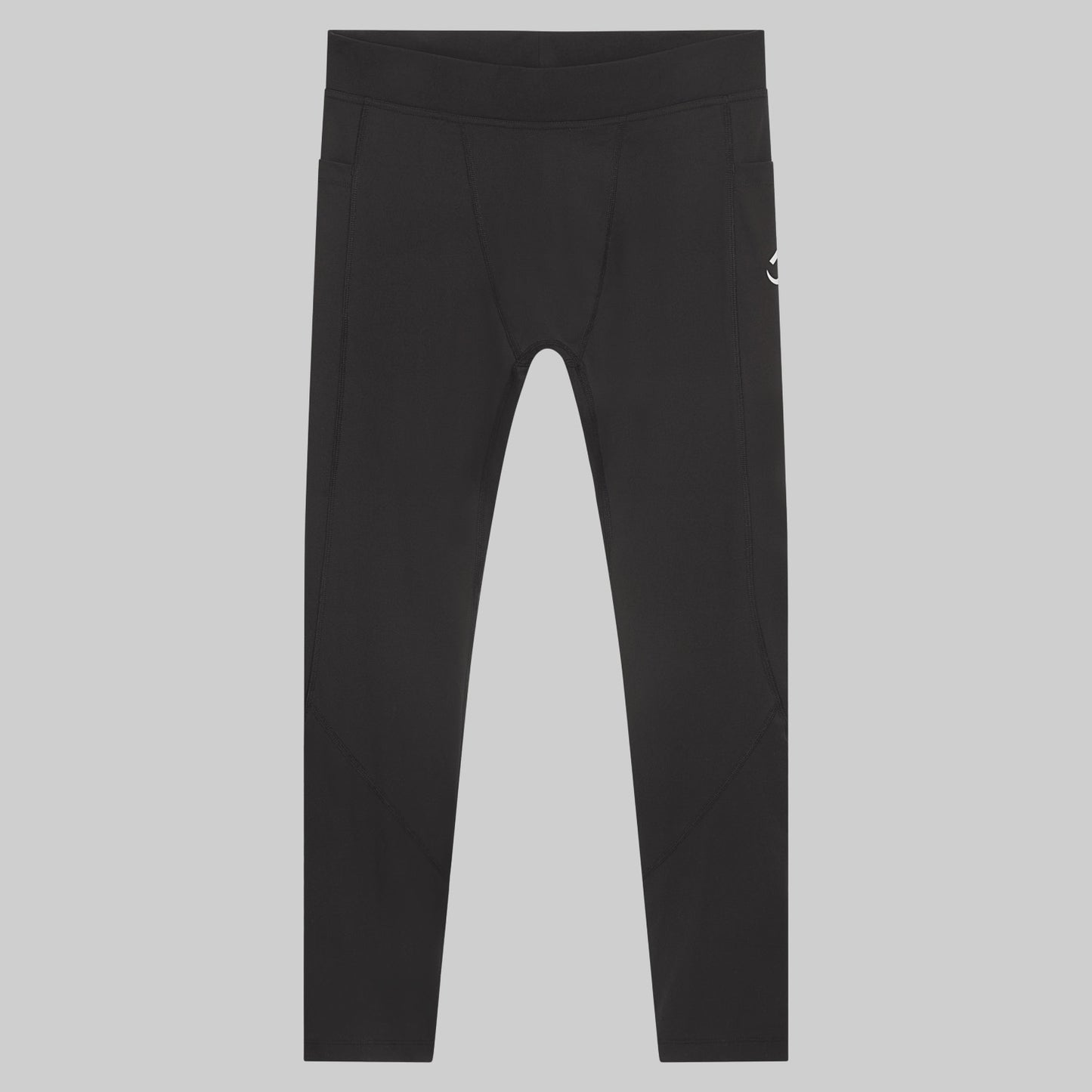 Lange Running Tights, Herren, schwarz