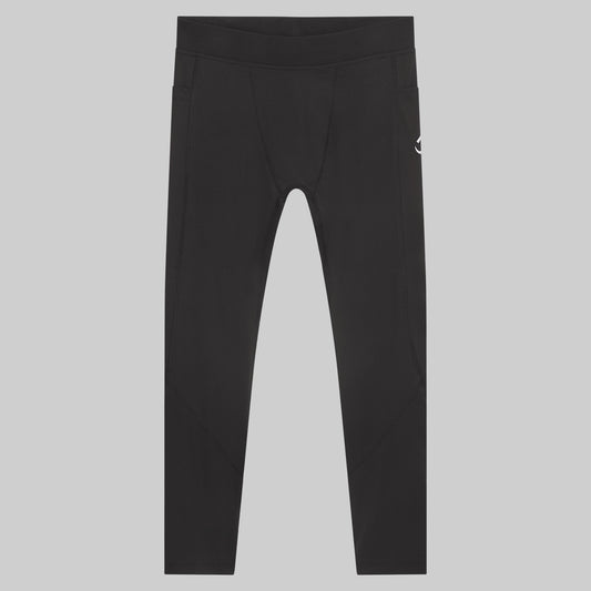 Lange Running Tights, Herren, schwarz