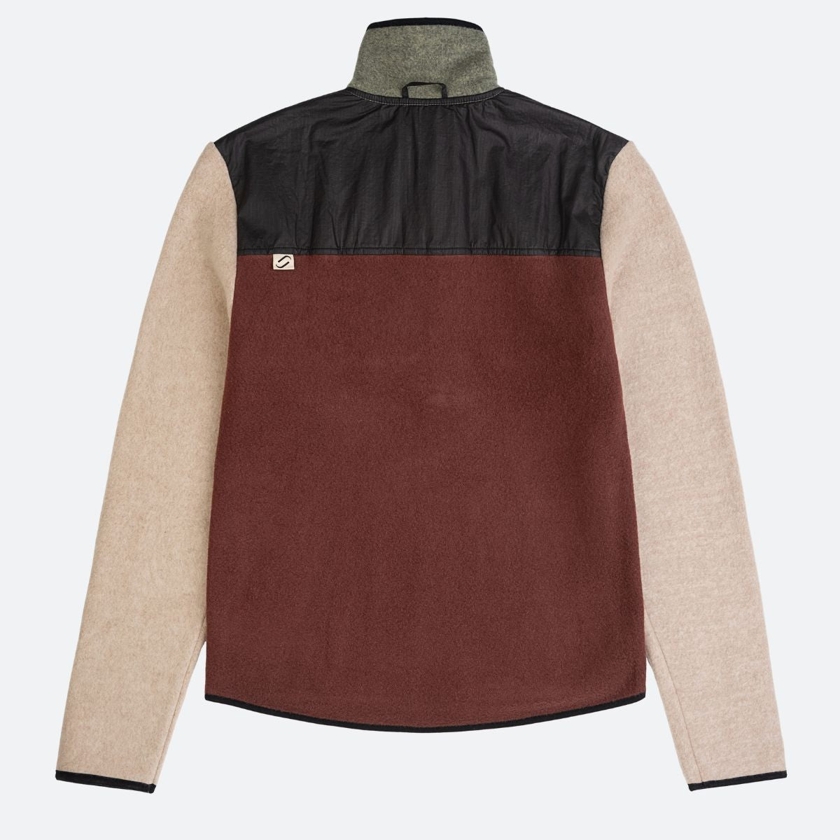 TheNova Merino Fleece Pullover Half-Zip, Rustic-Pine, unisex