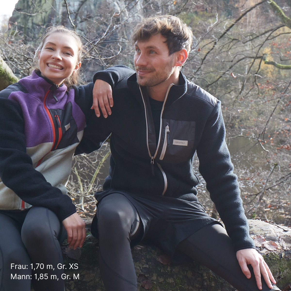 TheNova Merino Fleece Jacke, verschiedene Farben, unisex