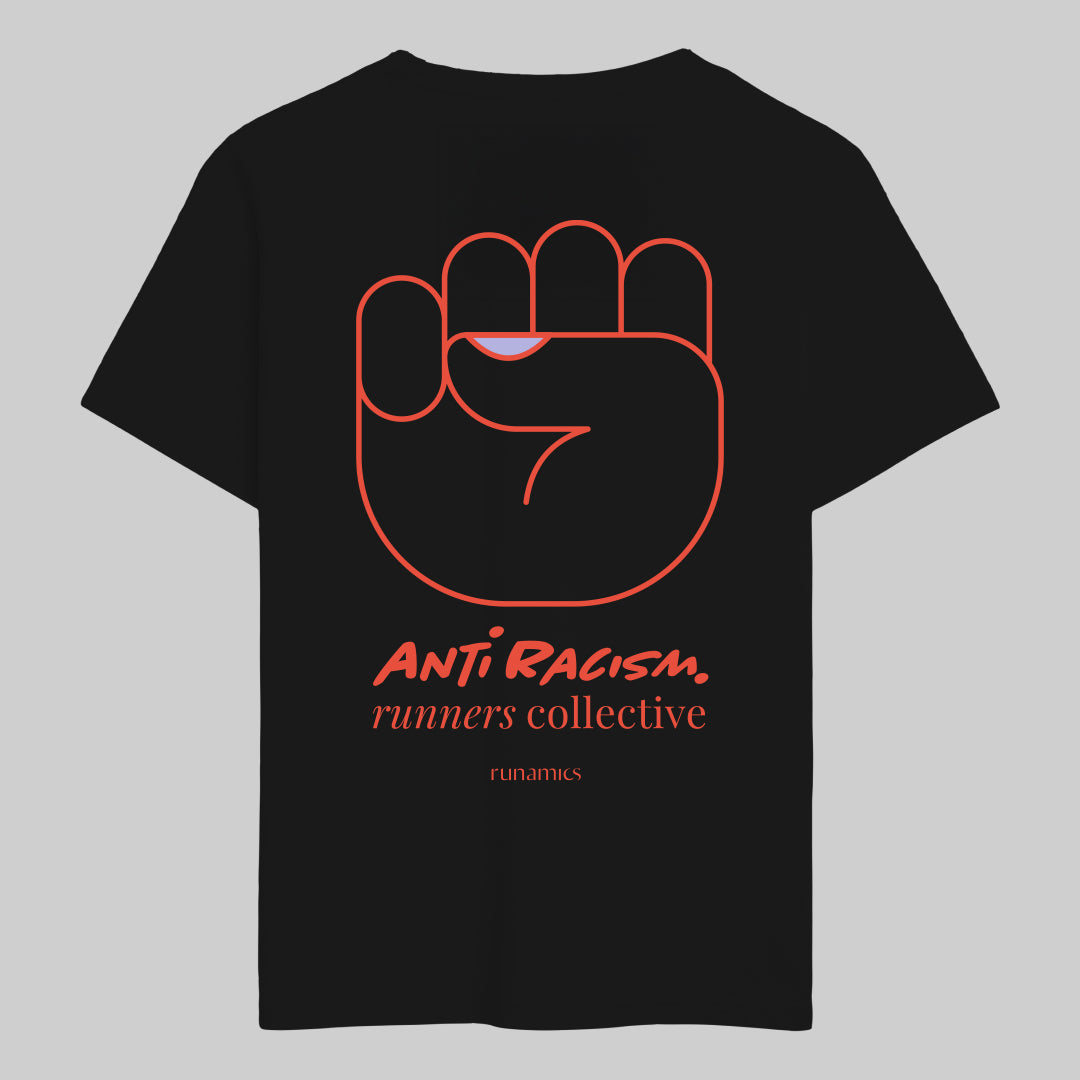 Anti Racism Runners Collective, T-Shirt, unisex, regenerative Baumwolle