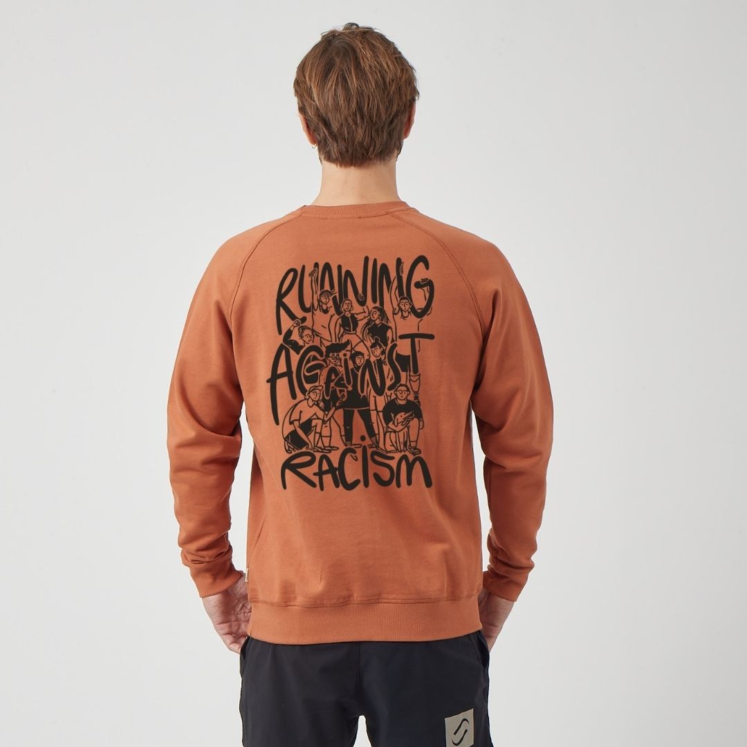 Running Against Racism Sweatshirt, unisex (Limited Edition)