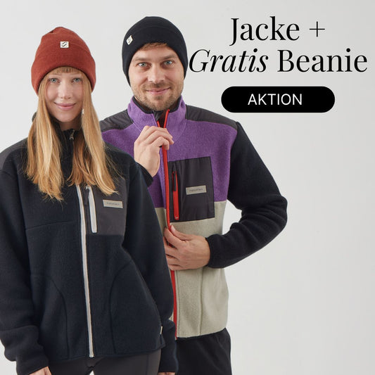 TheNova Fleece Jacke + Gratis Beanie
