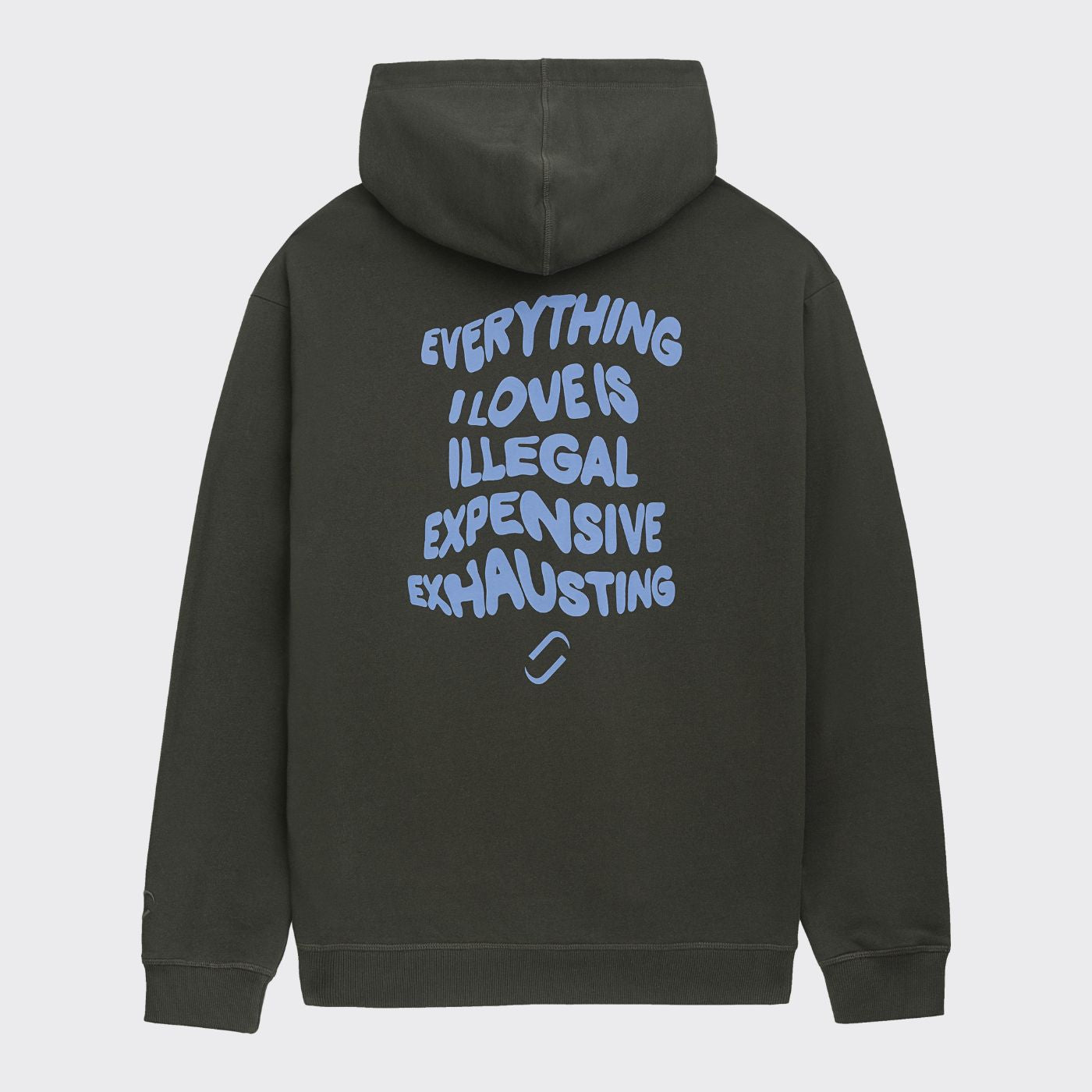 Everything I Love Hoodie, Biobaumwolle, unisex