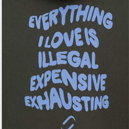Everything I Love Hoodie, Biobaumwolle, unisex