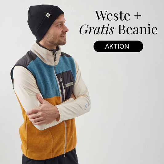 TheNova Fleece Weste + Gratis Beanie