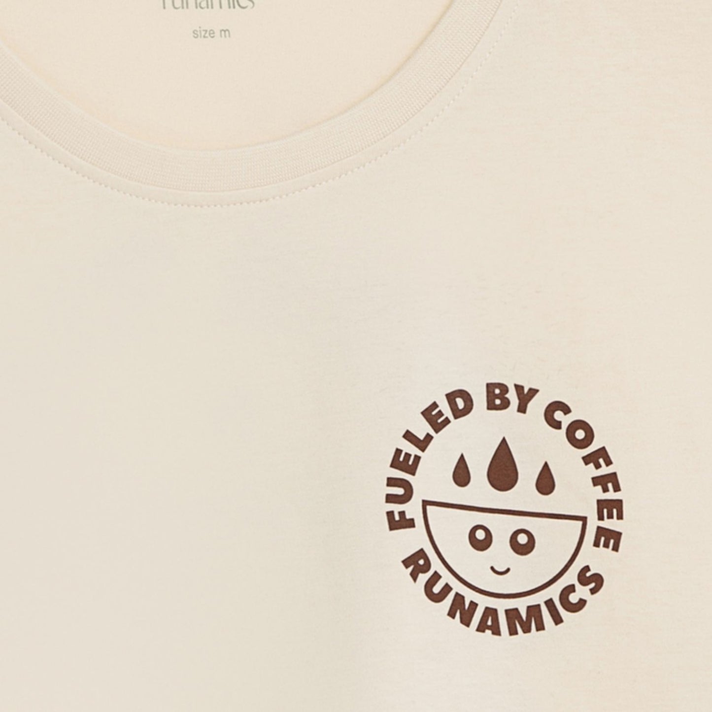Never Tired T-Shirt, Biobaumwolle, unisex, undyed