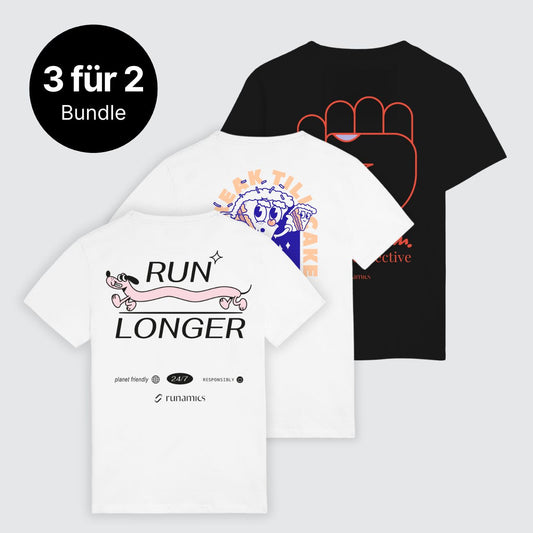 3er Bundle - Run in Cotton Shirts (kaufe 3 - bezahle 2)