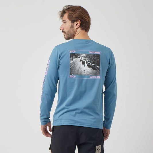 Stop Watching Stop Watches - Longsleeve, Biobaumwolle, unisex