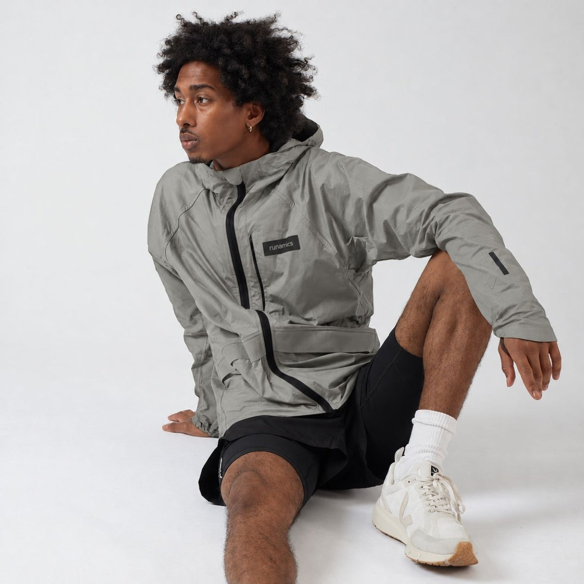 OrganicShade Laufjacke, unisex, light-grey [PRE-ORDER]