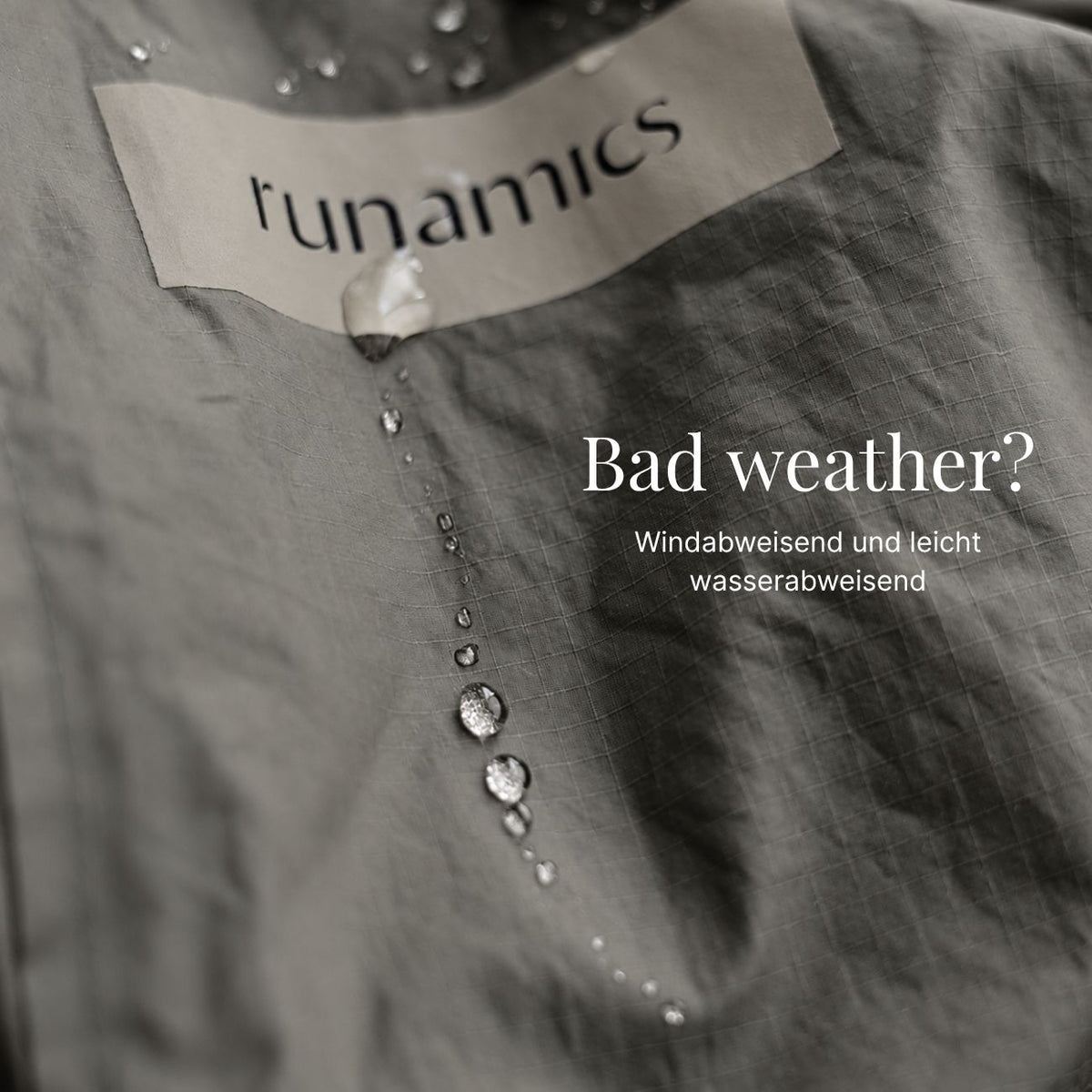 OrganicShade Laufjacke, unisex, light-grey [PRE-ORDER]