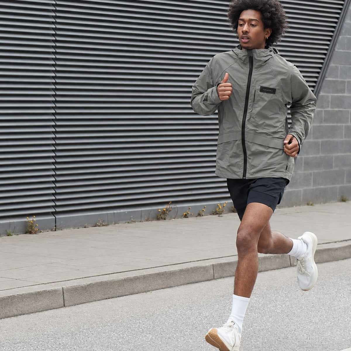 OrganicShade Laufjacke, unisex, light-grey [PRE-ORDER]