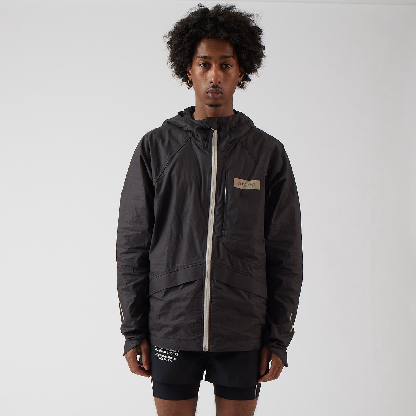 OrganicShade Laufjacke, unisex, schwarz
