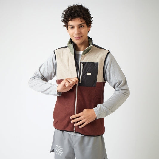 TheNova Merino Fleece Weste, Rustic-Pine, unisex