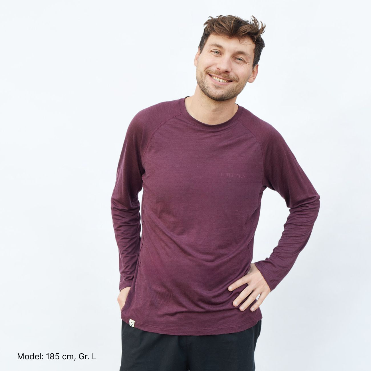 Merino Laufshirt Bundle, 2 Longsleeves + Gratis T-Shirt