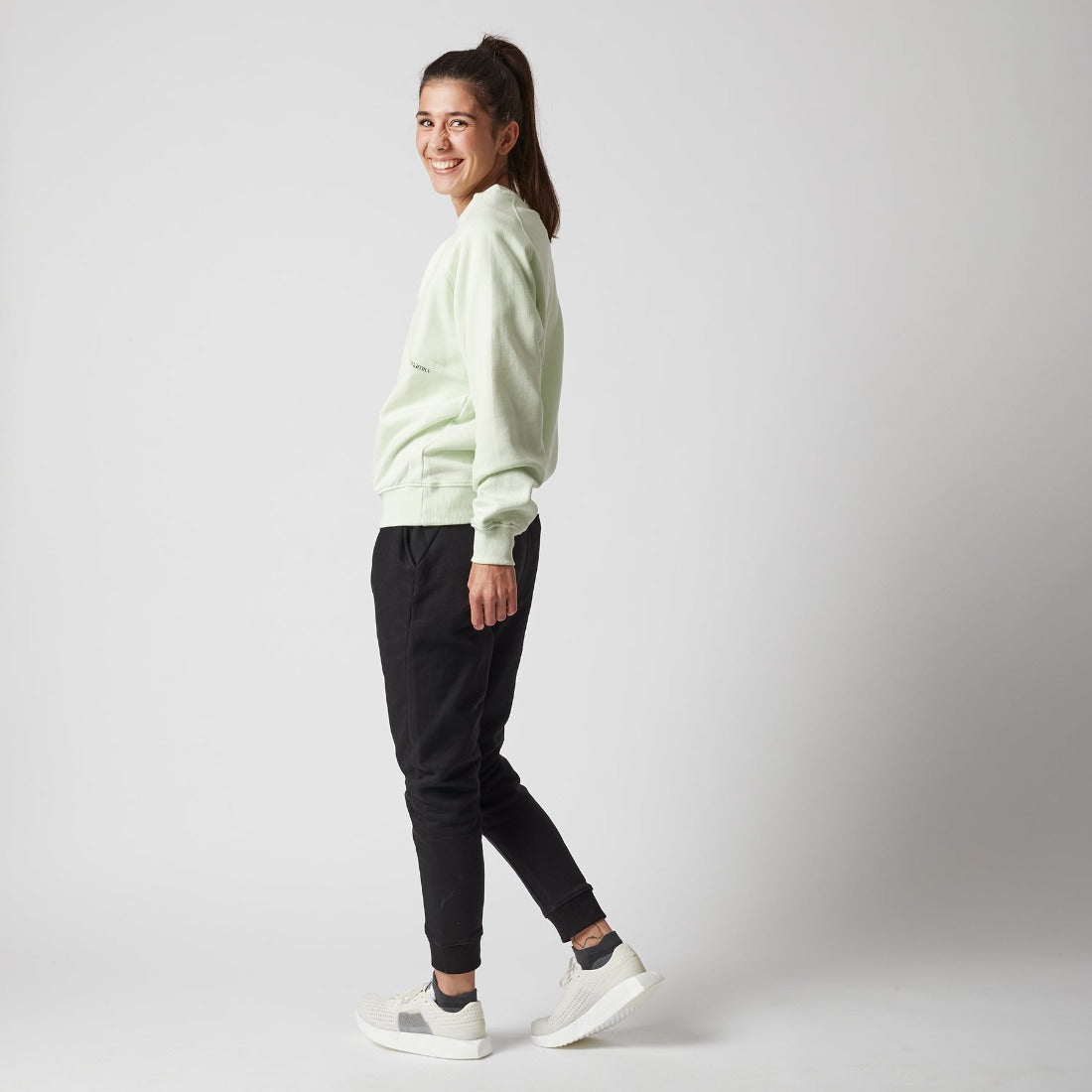 Signature Sweatshirt, Damen, mintgrün