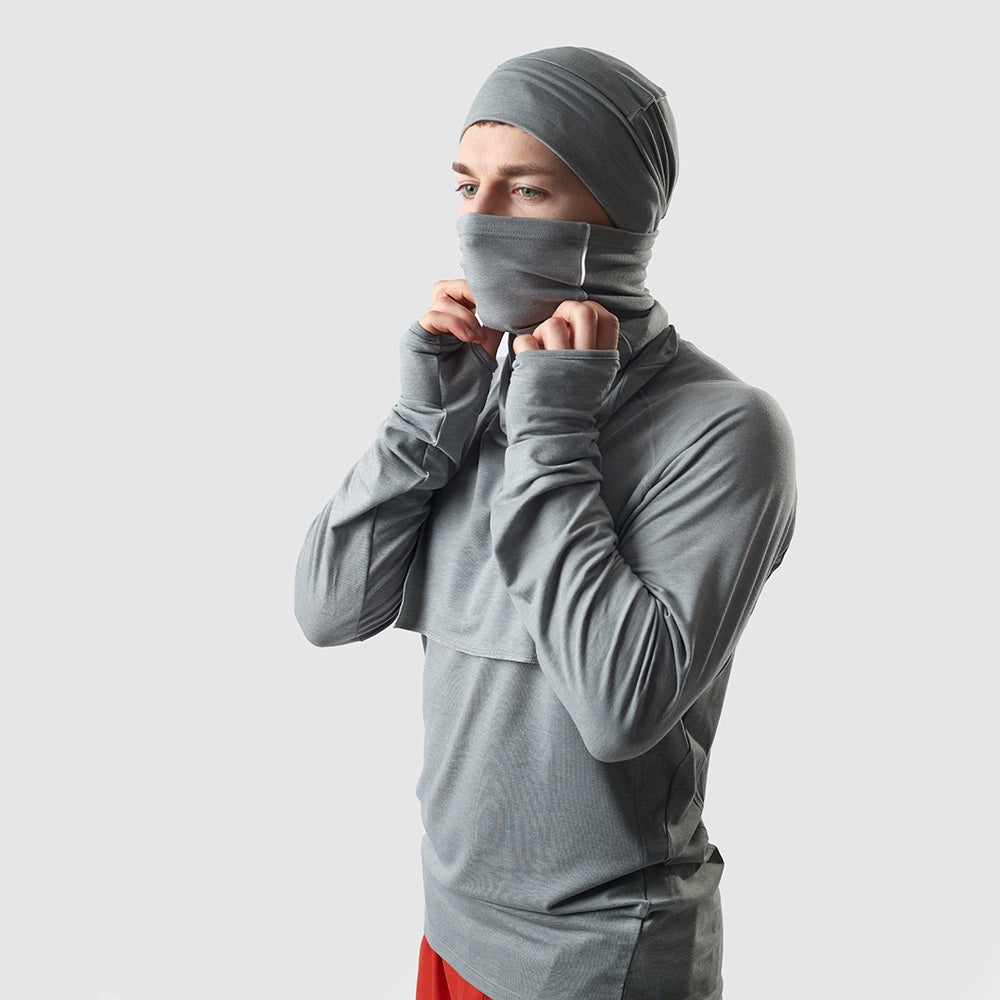 Merino Schlauchschal mit Gaiter unisex