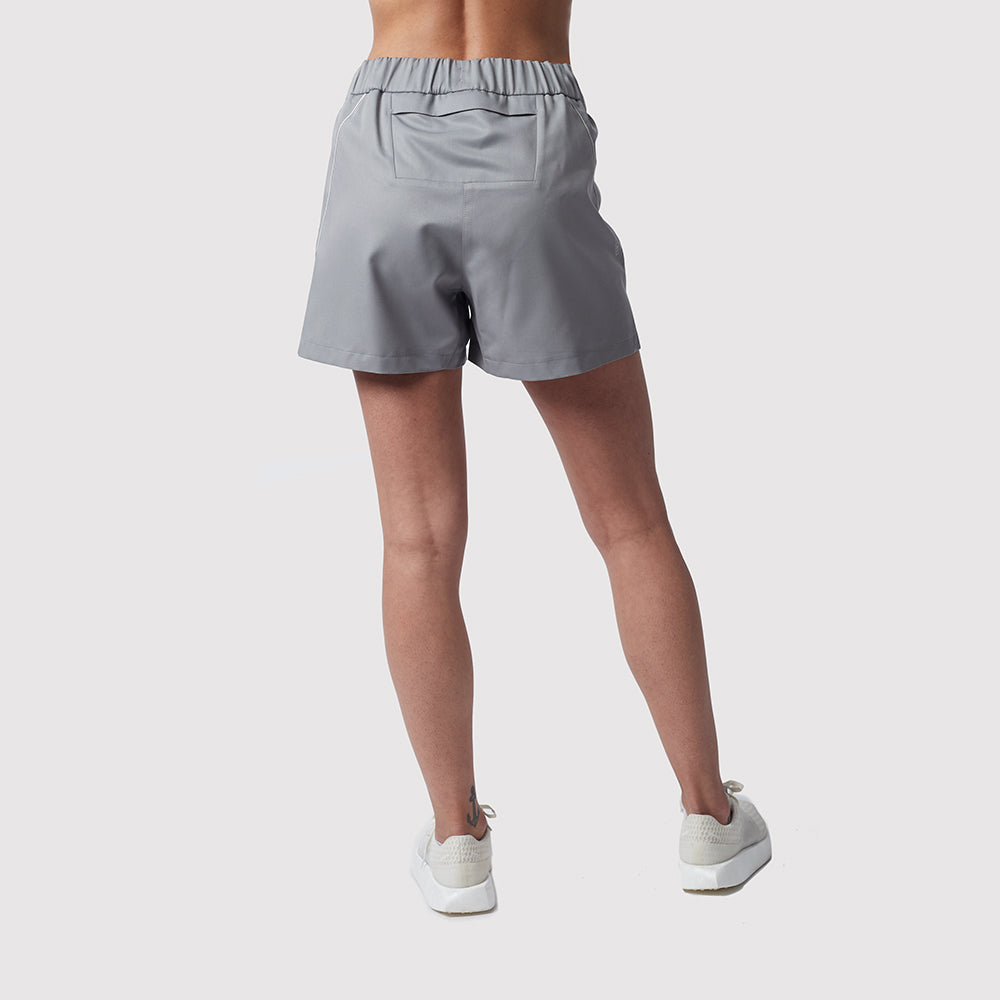 C2C Running Shorts Damen, hellgrau