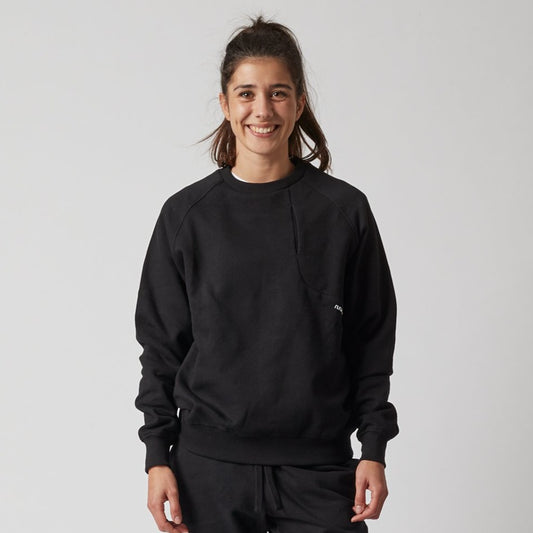 Signature Sweatshirt, Damen, schwarz